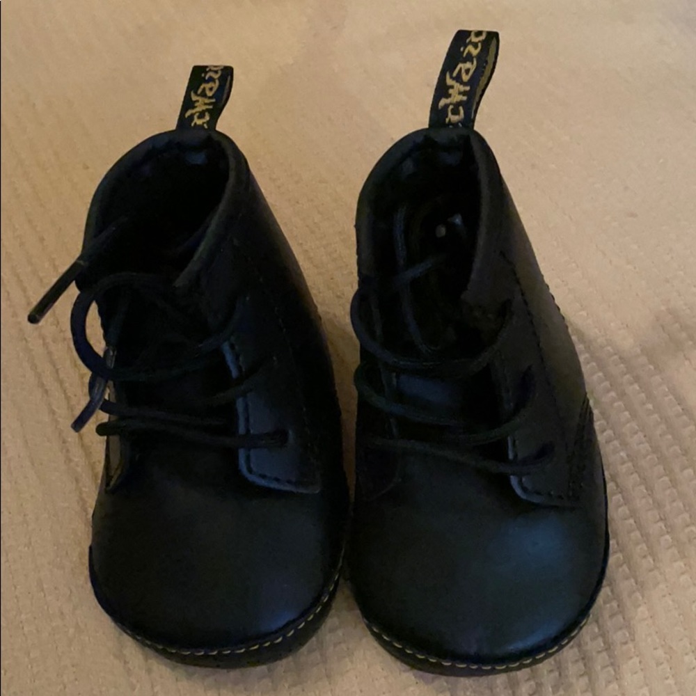 NWOT Dr. Martens Docs Black Boots size 2